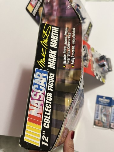 Vintage Special Edition Valvoline Mark Martin NASCAR Figures & Car after signed. - Picture 8 of 15