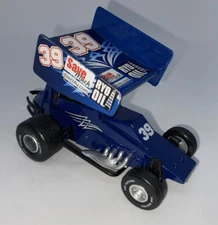 Sprint Car Racers (Kipp Brothers) pull back action,4" die-cast midget racer
