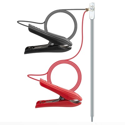 Grounding Rod Electric Fence Wire Antennas Garden Easy Installation Portable