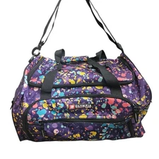 Olympia USA Chic Fashion Sports Duffel Bag In Ink Splatter