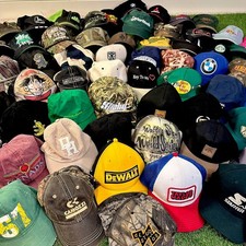 85x GRAIL Vintage Hats 00s Skater Oakley Hip Hop RESELLER BUNDLE Racing Y2K Lot