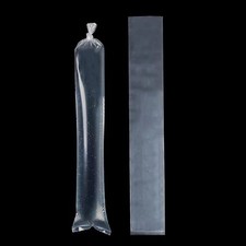 Long Plastic Sleeves 6x50 Inch 50 Pack Poster Poly Bags, 2 6X50-50pack, Clear