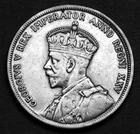 1935 $1 silver proof like like a EF coin in a paper flip