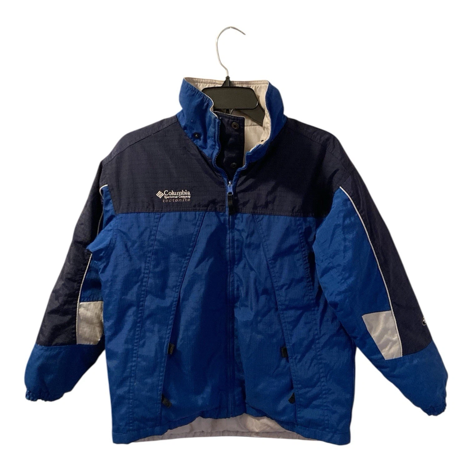 Columbia Tectonite Ski Jacket Youth Large 10 / 12 Dbl Closure Gorpcore Ripstop