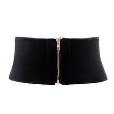 Women Wide Elastic Waist Cinch Stretch Fashion Waistband Retro Dress Belt