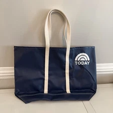MARK & GRAHAM X STEELE WATERPROOF TOTE, XLarge, Navy, Made In The USA, NWOT