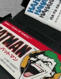 Famicom Software Dynamite Batman NINTENDO