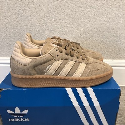New Adidas Originals Samba XLG Cardboard Tan Sneakers Men s Shoes Size 9.5