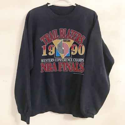 #ad Portland Trail Blazers Basketball graphic black Sweatshirt men women KV22873 $41.99
