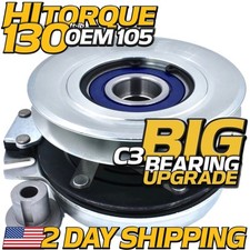 Hitorque 130ftlb (oem Is 105) Bigbearing Pto Clutch For Toro 127-3410 5219-171
