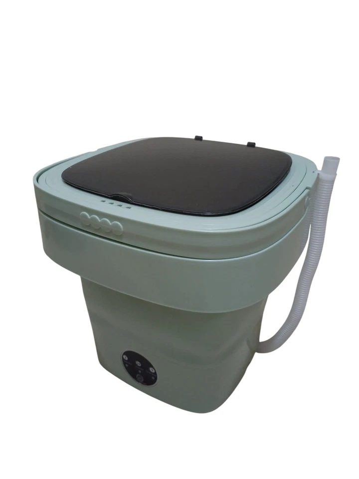 Portable 8L Mini Washing Machine Washer Dryer For Underwear And Socks - Image 3 of 4