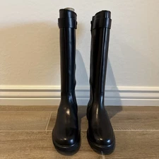 ECCO Women’s Metropole Amsterdam High Black Boots Size 7-7.5
