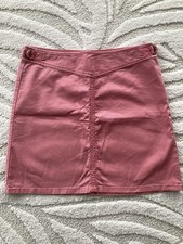 Esprit Jeans Rock Gr. 40/42 Rosa Pink Baumwolle mit Elasthan Top Zustand