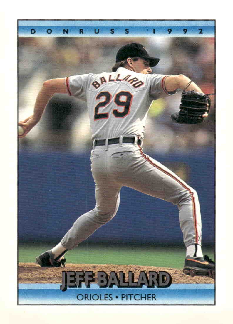 1992 Donruss #74 Jeff Ballard