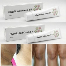 AHA Strong Brightening Body Cream Hydroxy Acid Glycolic Acid 6 Percent - 2x30g 