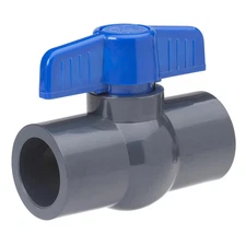 1 Inch Pvc Slip Ball Valve Full Port, Model Vbvp80e5