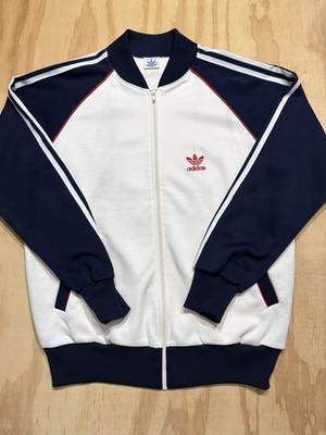トップス  80's track jacket Vintage 80s Adidas Warm Up Track Jacket Trefoil Color Block Hip