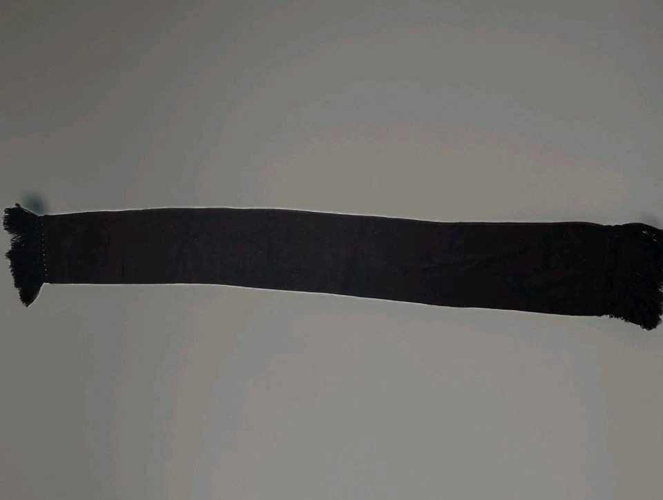 Bufanda cargador moto Easyriders 64" L negra/naranja Harley Davidson de colección. Foto 2 de 2