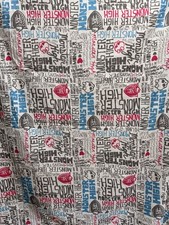 Monster High Full Size Flat Top Sheet Only 2013 Franco Polyester Graphic