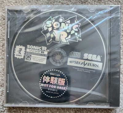 Brandneu Versiegelt Sonic Racing Probe Japanisch Sega Saturn Sonic the Hedgehog 
