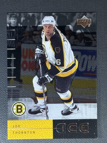2000 Upper Deck Ice Joe Thornton #4 card