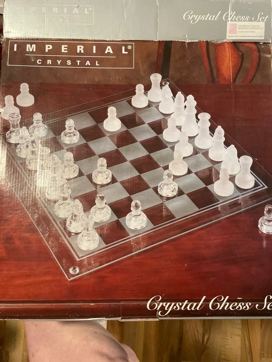 Crystal Chess Board for sale | eBay