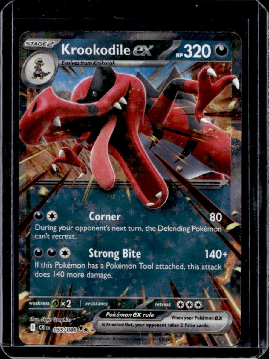 Krookodile Ex Pokémon TCG Cards for sale