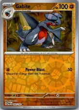 Gabite Reverse Holo Common SV04: Paradox Rift 095/182 Near Mint