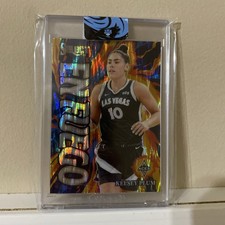 2024 Panini Select WNBA - En Fuego Kelsey Plum #6 Flash Prizm