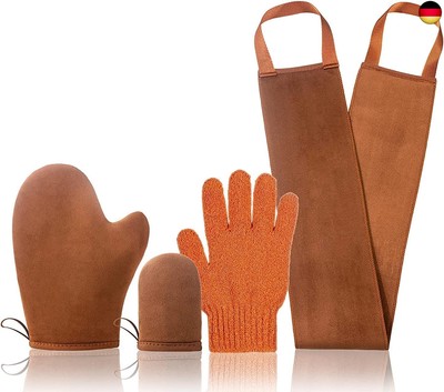 Selbstbräuner Handschuh 4 Stück, Handschuh Selbstbräuner Bräunungshandschuh für 