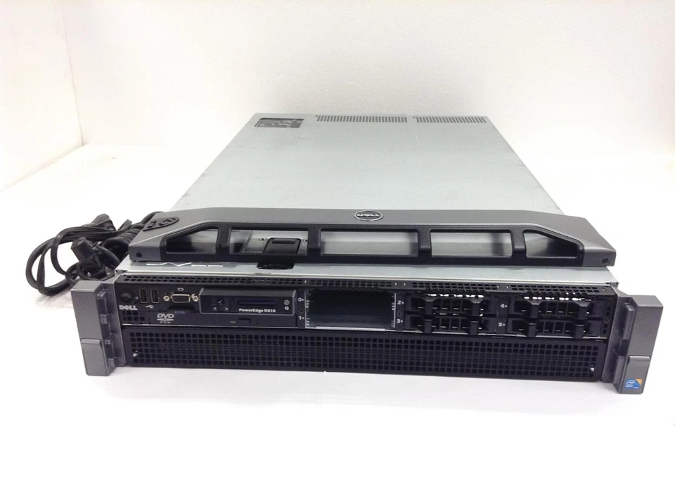 Servidor Dell Poweredge R810 2x Xeon E7540 2,0 GHz con 64 GB, Perc H700, sin HD, FUNCIONANDO Foto 2 de 4