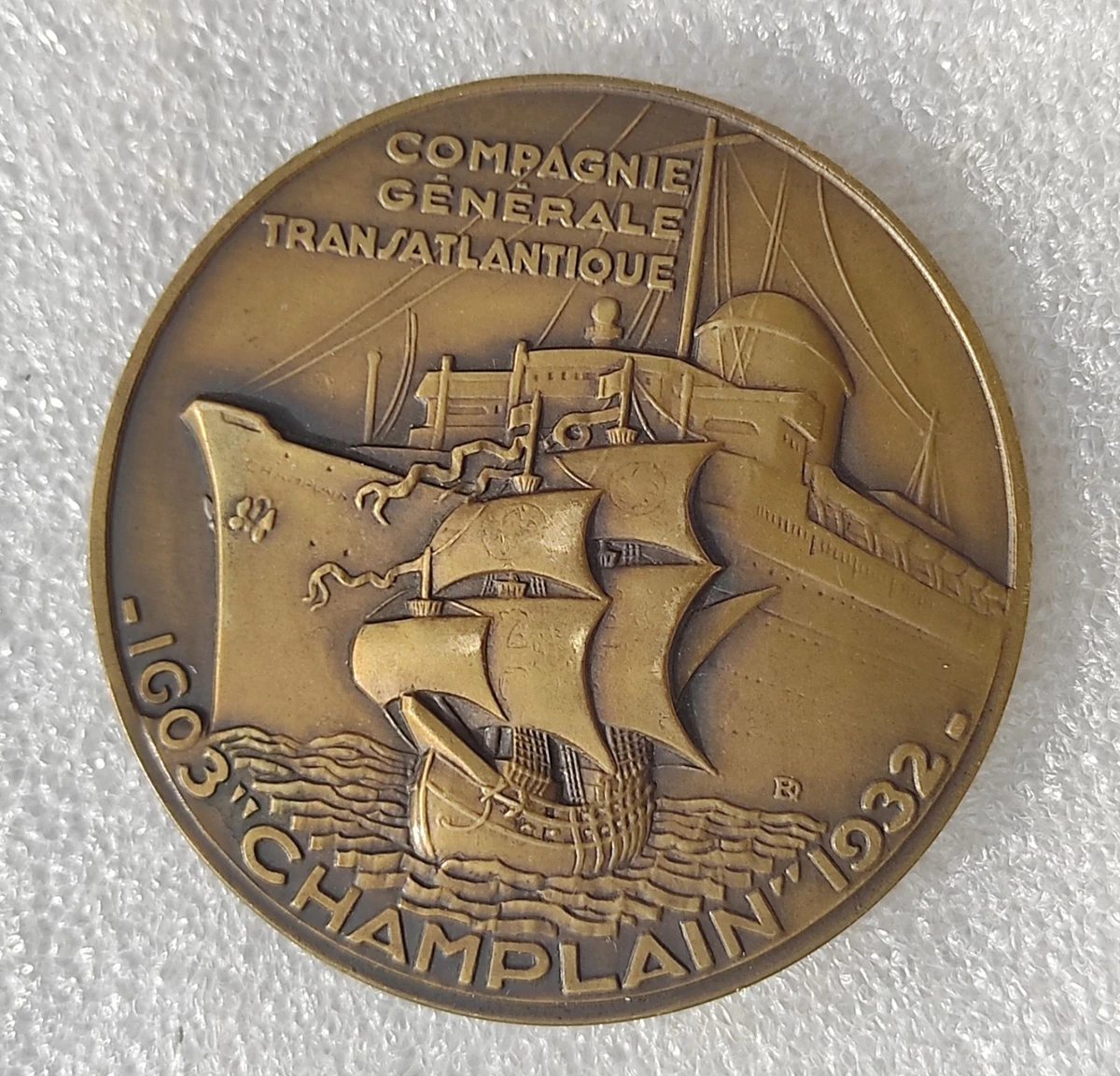 Médaille - Compagnie Generale Transatlantique Flandre - ance – Numista Médaille - Compagnie Generale Transatlantique Flandre - ance – Numista