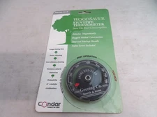 Condar WoodSaver Stove Pipe Thermometer Model 3-16 USA Geering Co. Hearth Home
