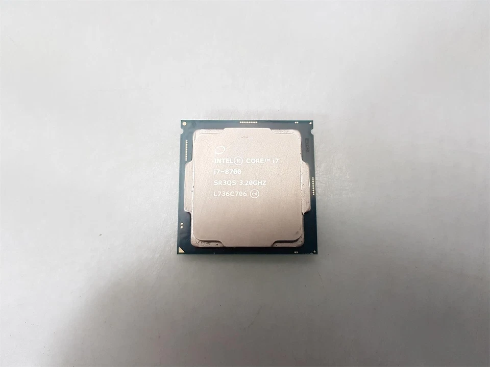 Intel Core i7-8700 3.20GHz Socket LGA1151 Processor CPU (SR3QS) - Image 2 of 2