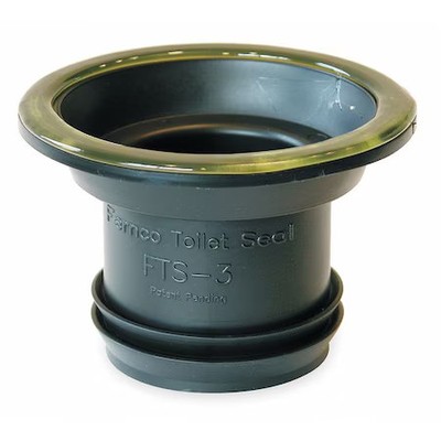 Fernco Fts-3 Toilet Seal, Wax Free, Fits 3'' Drain
