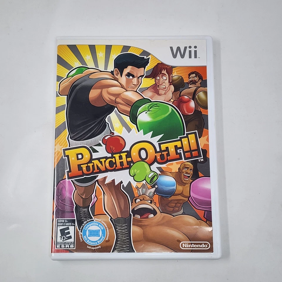 Punch-Out!! (Nintendo Wii) Complete CIB - Tested - Image 2 of 4