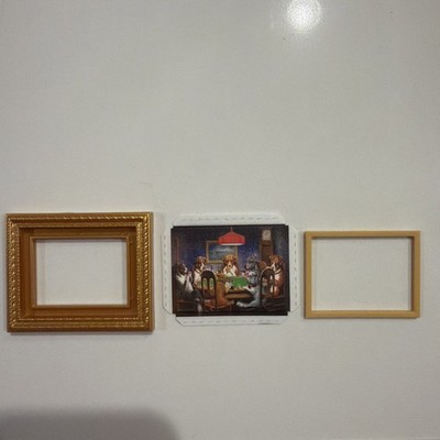 Zuru Mini Brands Create Masterpieces - Miniature Dogs Playing Poker Painting
