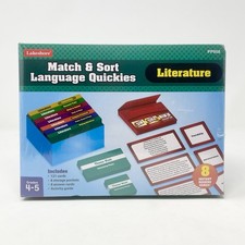 Lakeshore PP958 Match Sort Language Quickies Literature Grades 4-5