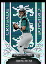 2023 Panini Rookies & Stars Trevor Lawrence Crusade Silver Prizm Jaguars