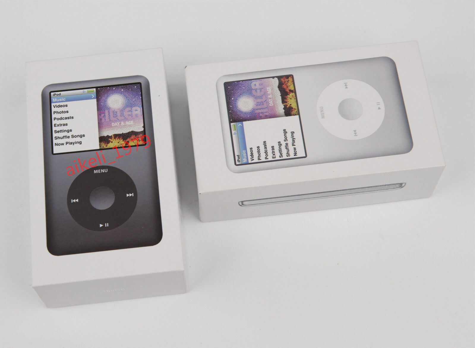 iPod classic 第7世代  HDD160GBからSSD1TBにグレー