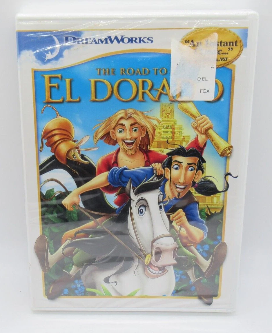 THE ROAD TO EL DORADO ANIMATED DVD MOVIE ROSIE PEREZ KEVIN KLINE