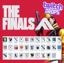 The Finals Twitch Drops - Weapons + Gadgets + Charms + More - ALL 67/67 Items