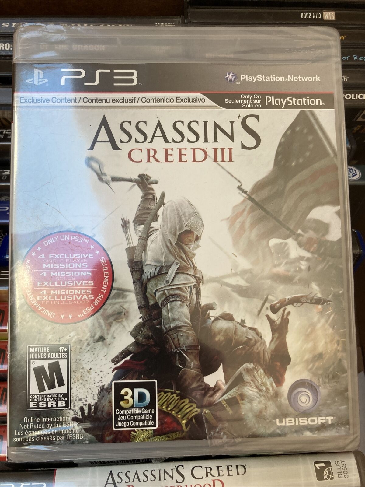 Jogo Assassins Creed III - PS3 - Sebo dos Games - 10 anos!