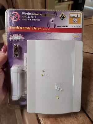 New Heath Zenith Wireless Chime Kit SL-6505-B New in Package Traditional Decor