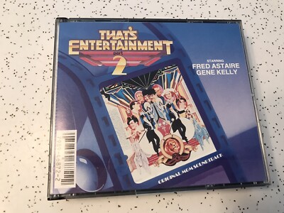 That's Entertainment Part 2 Soundtrack 2 CD   Set Fred Astaire Gene Kelly  VG