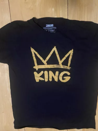 NBA 2K19 Shirt King Lebron James Large Basketball Video Game 2019
