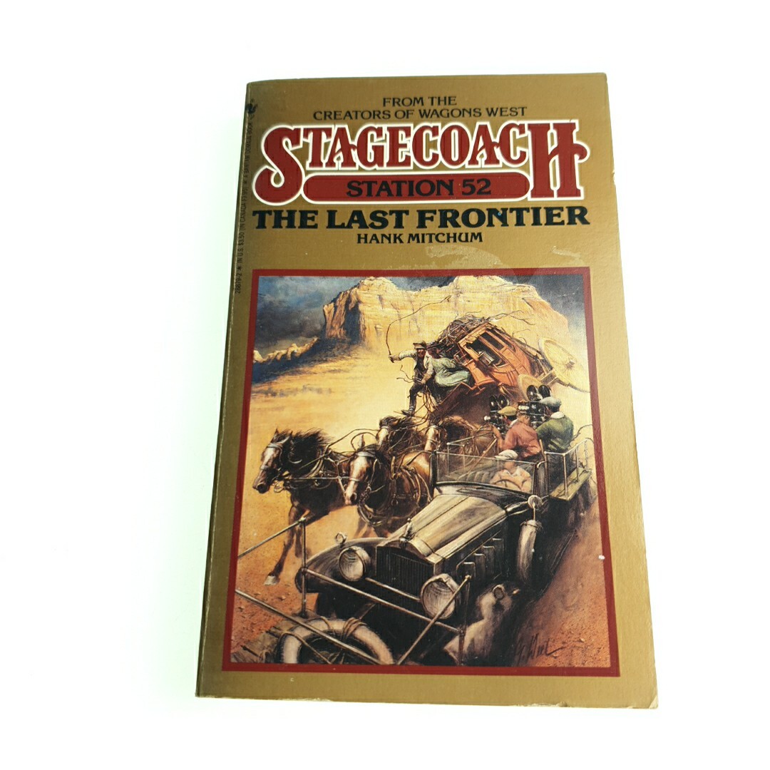 Stagecoach Station 52 Last Frontier Hank Mitchum 1991 Paperback Book