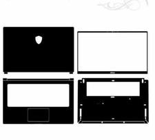KH Special Laptop Leather Cover Skin Stickers Fit MSI Modern 15