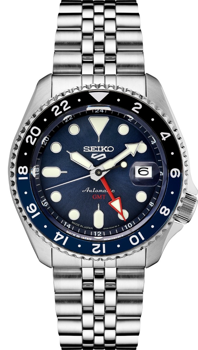 Seiko 5 Sports SKX Sports Style GMT Series 42.5mm Men's Watch