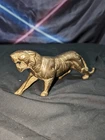 Vtg Motu He Man Brass Battle Cat Bootleg Masters Of The Universe Knockoff